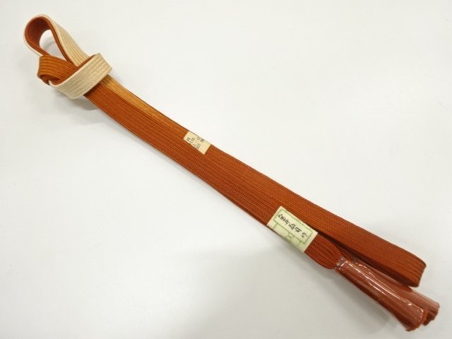 未使用品　正絹　手組帯締め